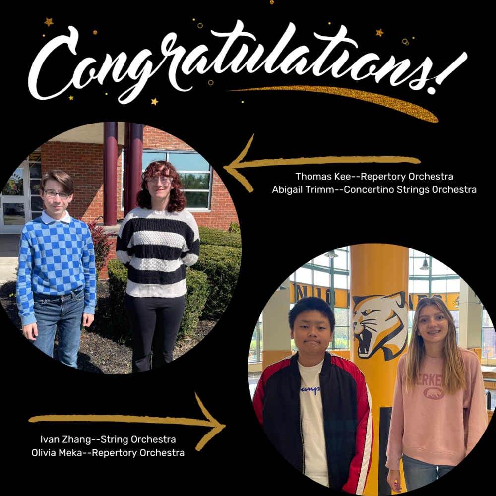 Four Canajoharie students selected for EYSO Canajoharie Central